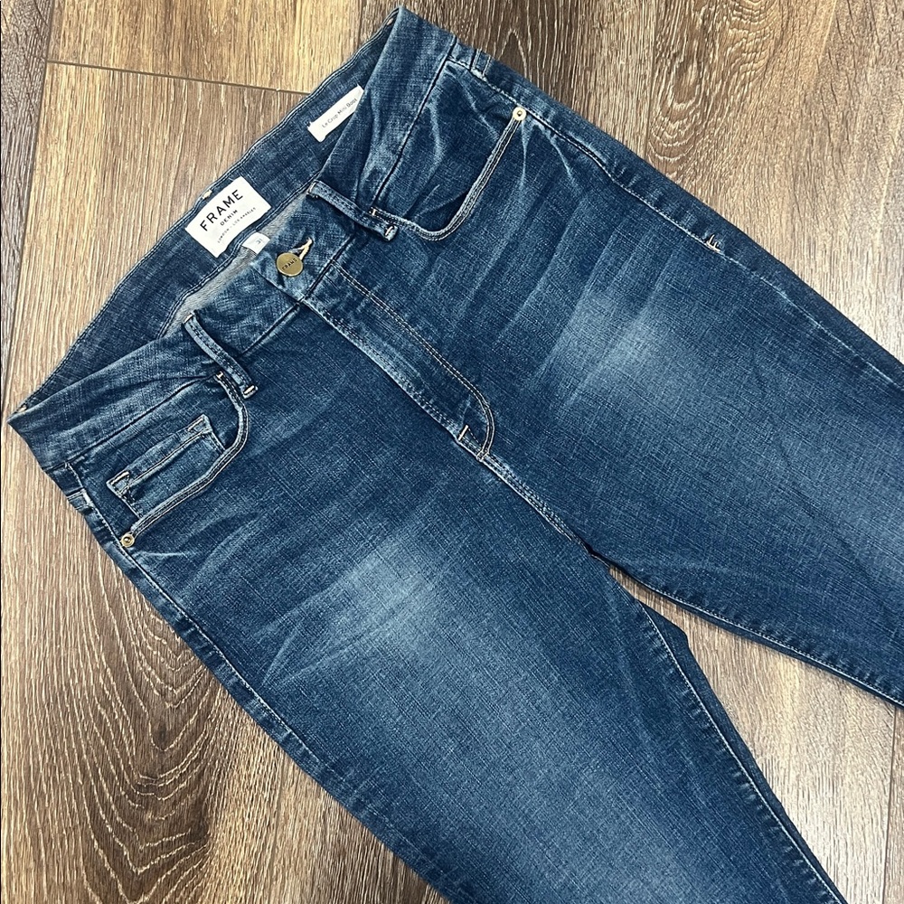 FRAME Denim Le Crop Mini Boot Jeans 🩷 - Picture 4 of 8